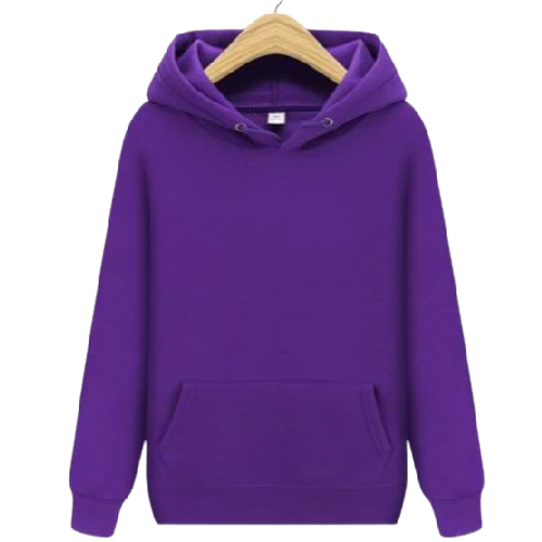 New Casual Purple Fashion Hoodie